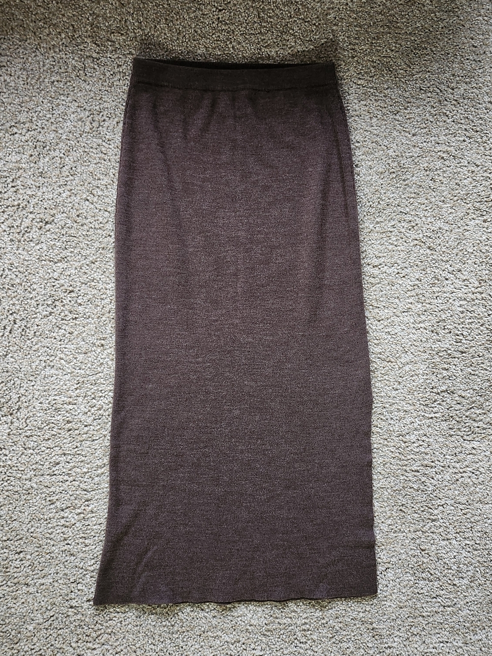Brown Maxi Skirt